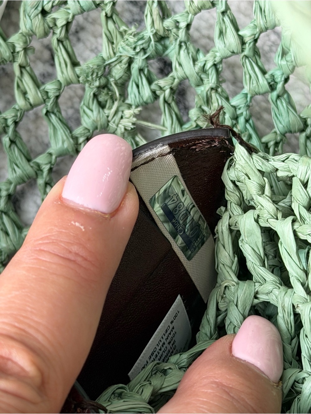 Chloe banana tote green - Picture 9 of 11